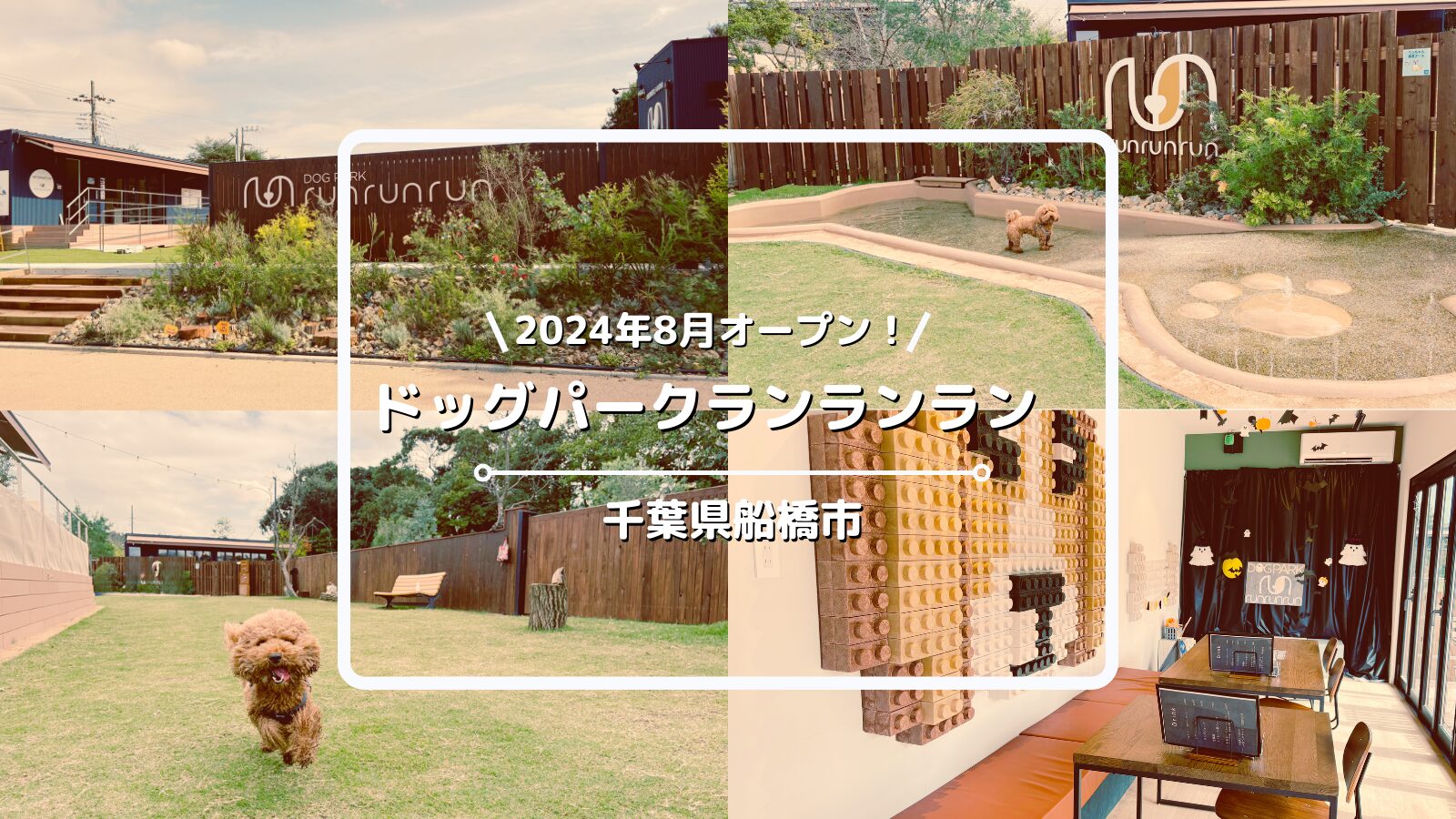 2024年8月オープン】ドッグラン「ドッグパークランランラン