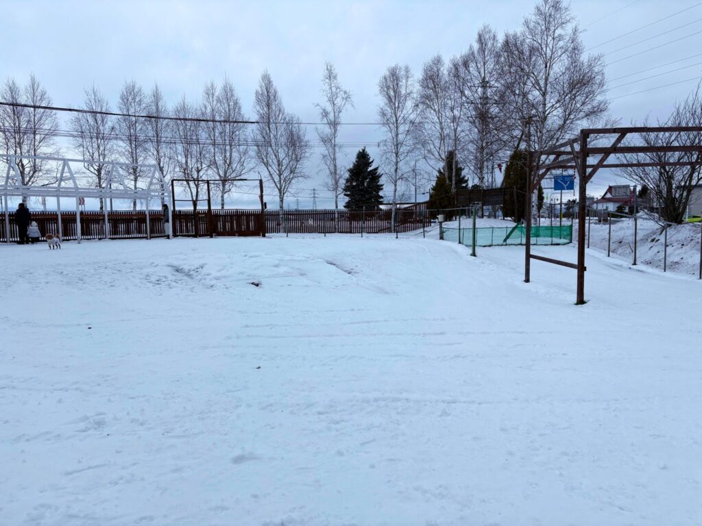 ローズドッグラン 冬季期間