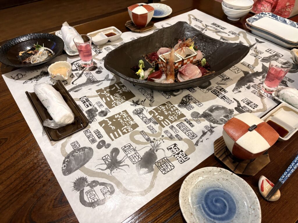 ぬくもりの宿ふる川 旬の会席「山ふかみ」